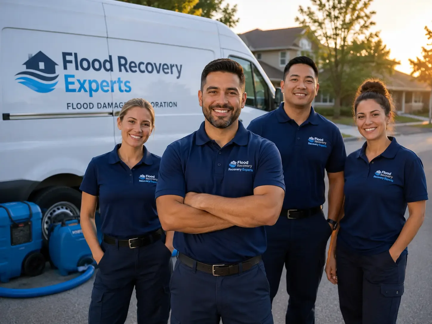 Flood Damage Cleanup company in Evans, LA